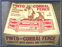Pinto & Corral Fence from Best of the West - Johnny West - Accessories manufactured by Marx [Front]