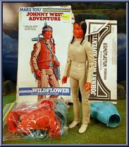 Princess Wildflower from Best of the West - Johnny West Adventure manufactured by Marx [Loose]