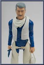 Sheriff Garrett (Royal Blue) from Best of the West - Johnny West Adventure manufactured by Marx [Loose]