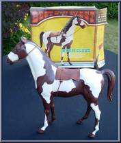 Storm Cloud (Brown Mane) from Best of the West - Int'l Canada Variations manufactured by Marx [Loose]