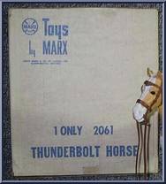 Thunderbolt (Palomino) from Best of the West - Int'l Canada Variations manufactured by Marx [Front]