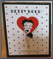 Betty Boop A from Betty Boop Alphabet - Basic Series manufactured by Westland [Front]