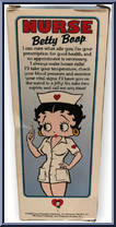 Betty Boop (Nurse) from Betty Boop - Wacky Wobblers manufactured by Funko [Back]