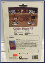 Joshua from Bible Greats - 1991 Series manufactured by Rainfall Toys [Back]
