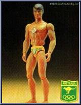 Big Jim: Australian Gold Metal from Big Jim - Gold Medal Big Jim manufactured by Mattel [Loose]