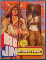 Bisonte Nero (Grip Hands) from Big Jim - Old West Figures manufactured by Mattel [Front]
