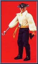 Captain Hook (Unico) from Big Jim - Pirate Figures manufactured by Mattel [Loose]