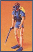 Frogman (Scuba) from Big Jim - P.A.C.K. Disguises manufactured by Mattel [Loose]