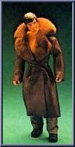 Fur Collared Coat Action Figure