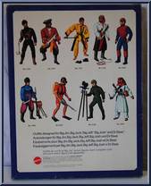 Pirate Captain Outfit from Big Jim - Pirate Action Set manufactured by Mattel [Back]