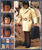 Secret Agent 004 (6 Faces) from Big Jim - Spy Figures manufactured by Mattel [Loose]