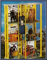 Secret Headquarters from Big Jim - Spy Playset manufactured by Mattel [Loose]