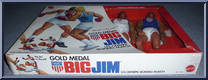 US Olympic Boxing Match from Big Jim - Gold Medal Big Jim manufactured by Mattel [Side]