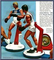 US Olympic Boxing Match from Big Jim - Gold Medal Big Jim manufactured by Mattel [Loose]