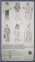 West: Indian Dancer from Big Jim - Old West Outfits manufactured by Mattel [Back]