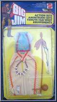West: Indian Dancer from Big Jim - Old West Outfits manufactured by Mattel [Front]