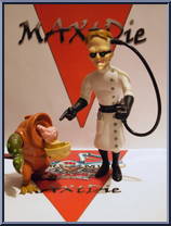 Dr Karbunkle from Biker Mice From Mars - Basic Series manufactured by Galoob [Loose]