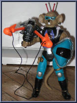 Meteor-Bashin' Throttle from Biker Mice From Mars - Astro Bro's manufactured by Galoob [Loose]