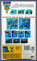 Meteor-Bashin' Throttle from Biker Mice From Mars - Astro Bro's manufactured by Galoob [Back]