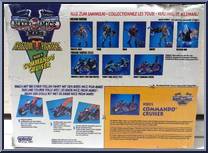 Modo's Commando Cruiser from Biker Mice From Mars - Freedom Fighters Vehicles manufactured by Galoob [Back]