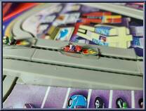 Motorized Lap Top Race Track  from Biker Mice From Mars - Games manufactured by Galoob [Loose]