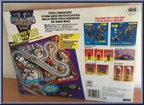 Motorized Lap Top Race Track  from Biker Mice From Mars - Games manufactured by Galoob [Back]