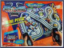 Motorized Lap Top Race Track  from Biker Mice From Mars - Games manufactured by Galoob [Front]