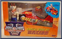 Radical Rider Set from Biker Mice From Mars - Gift Sets manufactured by Galoob [Front]