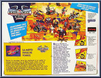 Vinnie's Radical Rocket Sled (Flat Saddle) from Biker Mice From Mars - Basic Vehicles & Playsets manufactured by Galoob [Back]