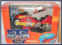 Vinnie's Radical Rocket Sled (Ergonomic Saddle) from Biker Mice From Mars - Basic Vehicles & Playsets manufactured by Galoob [Front]