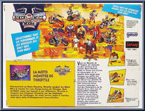 Throttle's Martian Monster Bike (Flat Saddle) from Biker Mice From Mars - Basic Vehicles & Playsets manufactured by Galoob [Back]