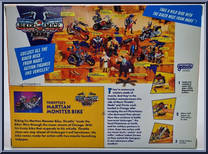 Throttle's Martian Monster Bike (Flat Saddle) from Biker Mice From Mars - Basic Vehicles & Playsets manufactured by Galoob [Back]