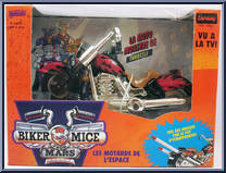 Throttle's Martian Monster Bike (Flat Saddle) from Biker Mice From Mars - Basic Vehicles & Playsets manufactured by Galoob [Front]