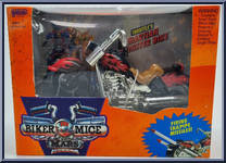 Throttle's Martian Monster Bike (Flat Saddle) from Biker Mice From Mars - Basic Vehicles & Playsets manufactured by Galoob [Front]