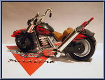 Throttle's Martian Monster Bike (Flat Saddle) from Biker Mice From Mars - Basic Vehicles & Playsets manufactured by Galoob [Loose]