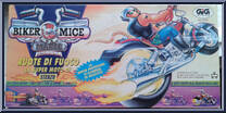 Throttle's Blazin' Cycle from Biker Mice From Mars - Basic Vehicles & Playsets manufactured by Galoob [Front]