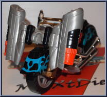 Throttle's Neutron Racer from Biker Mice From Mars - Astro Bro's Vehicles manufactured by Galoob [Loose]