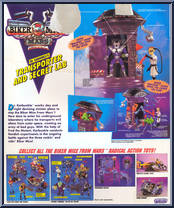 Dr. Karbunkle's Transporter and Secret Lab from Biker Mice From Mars - Basic Vehicles & Playsets manufactured by Galoob [Back]