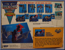 Vinnie's Cosmic Charger from Biker Mice From Mars - Astro Bro's Vehicles manufactured by Galoob [Back]