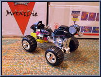 Vinnie's Rattler ATV from Biker Mice From Mars - Off-Road Bro's Vehicles manufactured by Galoob [Loose]