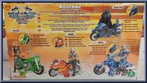 Vinnie from Biker Mice From Mars - Motorbike with Action Figure manufactured by Giochi Preziosi [Back]