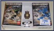 Twin-Pack with Gold Mask from Bionicle - 2003 manufactured by Lego [Front]