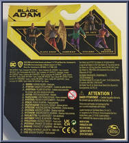 Atom Smasher from Black Adam - Basic Series manufactured by Spinmaster [Back]