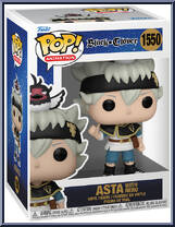 Asta (with Nero) from Black Clover - Pop! Vinyl Figures manufactured by Funko [Front]