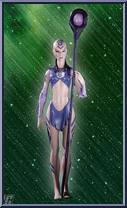 Indigo from Blackest Night - Series 2 manufactured by DC Direct [Loose]