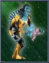 Kryb (Sinestro Corps) from Blackest Night - Series 2 manufactured by DC Direct [Loose]