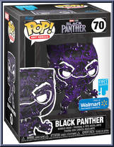 Black Panther (Art Series) from Black Panther - Pop! Vinyl Figures manufactured by Funko [Front]