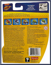 Darington from Blaze and the Monster Machines - Die-Cast manufactured by Fisher-Price [Back]