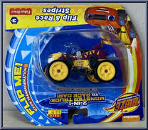 Flip & Race Stripes from Blaze and the Monster Machines - Die-Cast manufactured by Fisher-Price [Back]