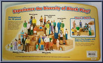 Hispanic Family from Block Play People - Basic Series manufactured by Lakeshore [Back]